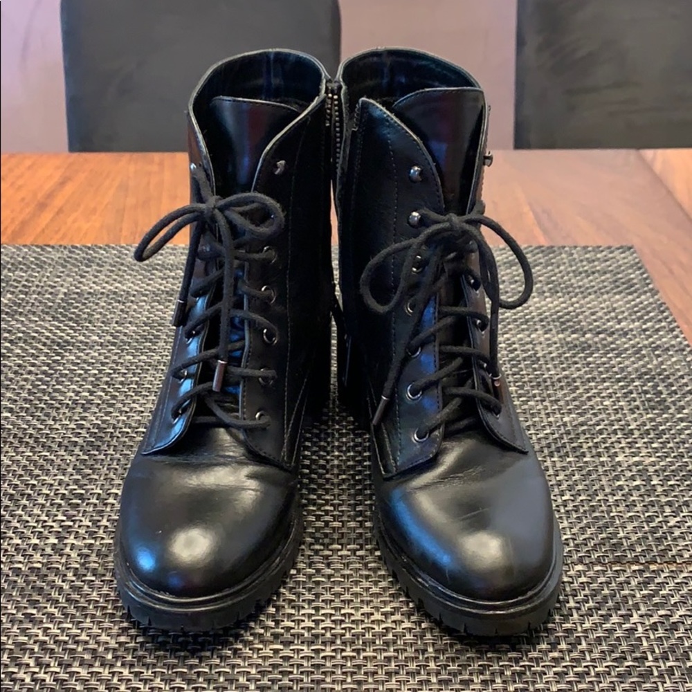 Joie Bridgette Combat Boot Black 36.5 6
